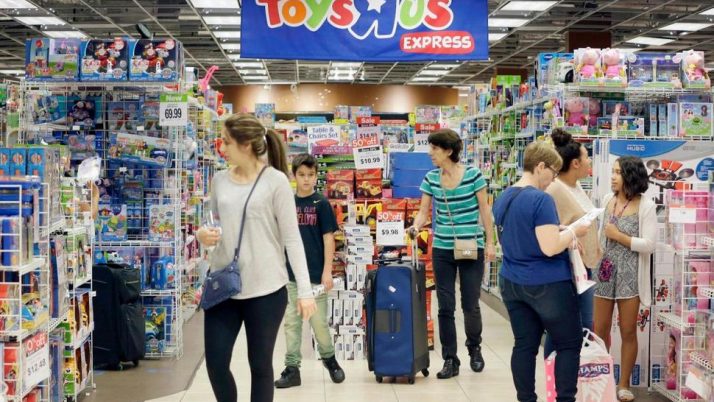 Toys ‘R’ Us Files for Bankruptcy, but Keeps Stores Open